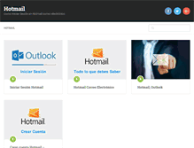 Tablet Screenshot of hotmailero.com